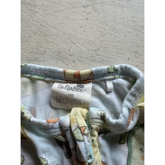 Angel Dear Viscose Bamboo Hidden Zipper Pjs Taco Avocado Baby Boy NB Tullabee - Picture 8 of 8